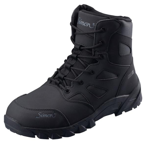 シモン プロテクティブスニーカー 黒 25．5cm RS022