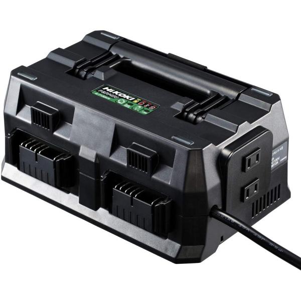 マルチモードで最大4つの電池を同時に充電完了