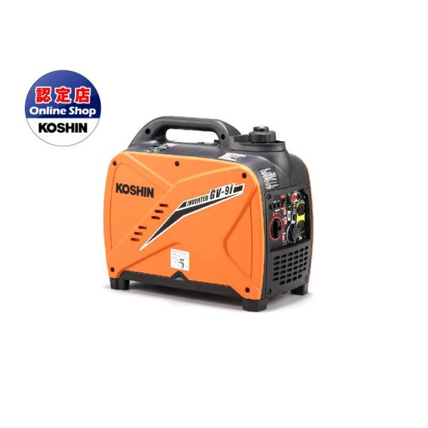 KOSHIN 工進 インバーター発電機 GV-9i ♪ 動作良好♪ KHD76 工進（KOSHIN） 工進オンラインショップ GV-9SE インバーター 発電機