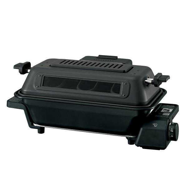 煙やニオイを抑えながら、多彩なグリル料理が楽しめる