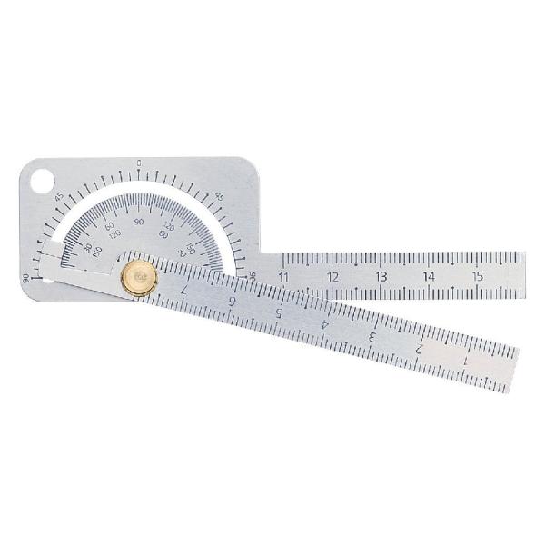 ●手のひらサイズの小型プロトラクタです●キーホルダーホール付です