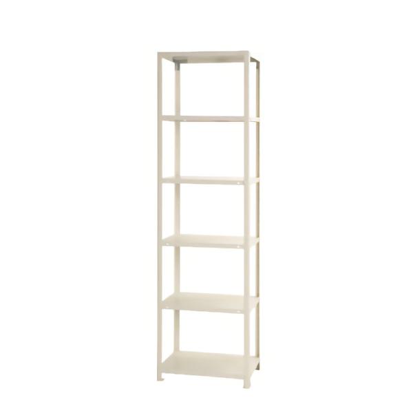 ラック【ホワイト】 dショッピング |ラック 3段 キャスター付き 木製棚板2枚セット ICM