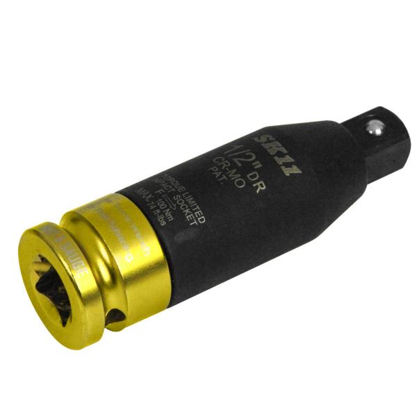 ボルトナット等の過度の締付を防止します。