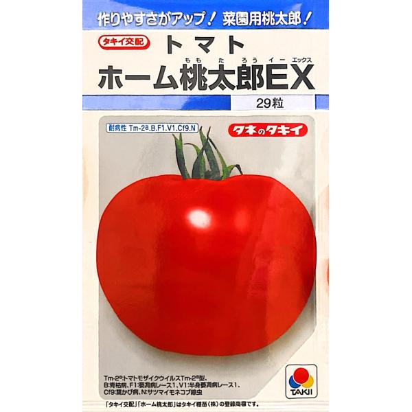 ３袋以上でクーポン割引 ホーム桃太郎EX トマト 種 29粒 とまと