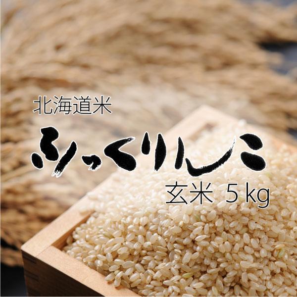 米 米5kg 玄米 お米 北海道米 ふっくりんこ 玄米 5kg 令和７年産 送料無料　