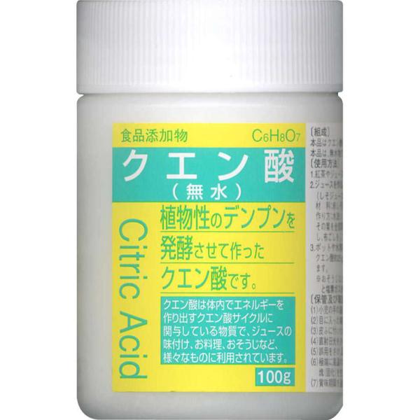 他サイト： 大洋製薬　クエン酸　食添　大洋　１００ｇの商品画像