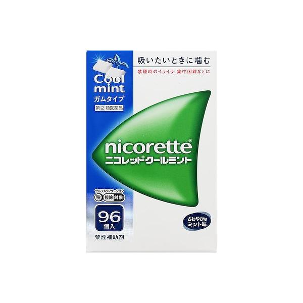 特徴●ニコレットクールミントはタバコをやめたいと望む人のための医薬品で，禁煙時のイライラ・集中困難などの症状を緩和します。（タバコをきらいにさせる作用はありません）●使用期間は3ヵ月をめどとし，使用量を徐々に減らすことで，あなたを無理のない...