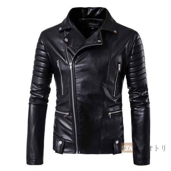 おしゃれ バイクジャケット メンズ ジャケット バイクウェア 革ジャン ダブルライダースジャケット 防風 防寒 Fang コミリー ショップ 通販 Yahoo ショッピング
