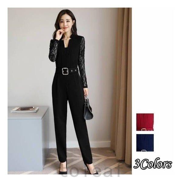 パーティードレスパンツパンツドレスかっこいいパンツドレス結婚式お呼ばれドレスパンツパーティードレスパンツ袖ありパーティドレスパンツ大きい To c9b コミリーショップ 通販 Yahoo ショッピング