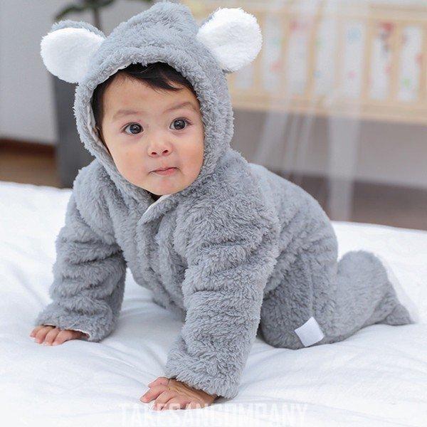 子供服 出産祝い 男の子 女の子 冬 ベビー服 長袖 新生児 ロンパース 秋冬 カバーオール 冬 着ぐるみ きぐるみ くま 50 60 70 80cm Zhu コミリーショップ 通販 Yahoo ショッピング