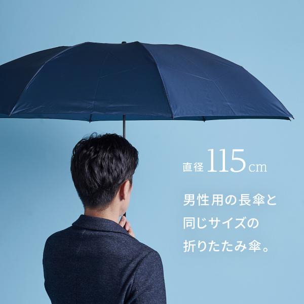 折りたたみ傘 軽量 メンズ 大きい 超軽量 大きいサイズ コンパクト 丈夫 カーボン 折り畳み傘 65cm 超撥水 /【Buyee】 