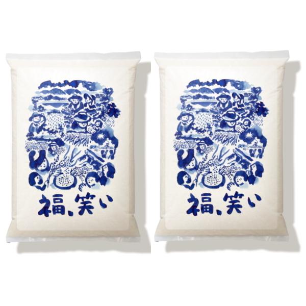 【白米】 福、笑い4kg (2kg×2袋) 令和7年産