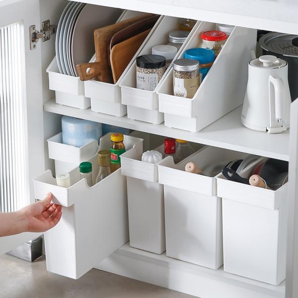 キャスター付き斜めカットストッカー キッチン キャスター付き ストッカー 収納 省スペース 調味料入れ 収納小物 インテリア収納 整理 鍋蓋収納 霜山 Buyee Buyee Jasa Perwakilan Pembelian Barang Online Di Jepang