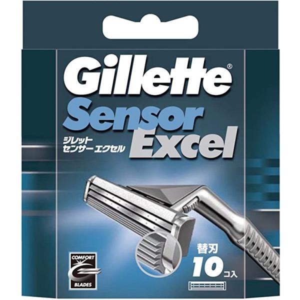 Gillette Sensor グルーミングツールセット アウトレット P&G ジレット センサーエクセル 替刃（10個入