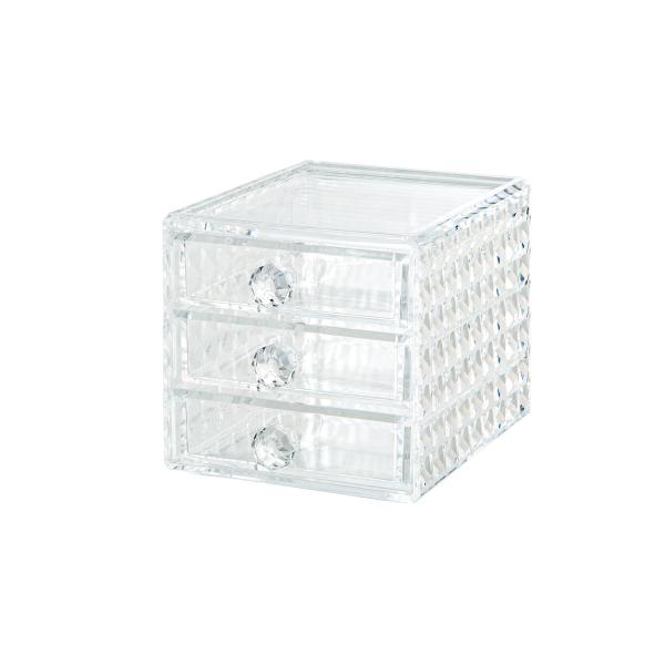 商品サイズ ：幅120×奥158×高115mm　引出しサイズ：幅99×奥125×深28mm商品重量：620g