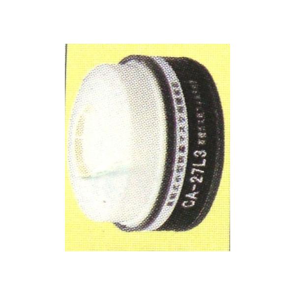 シゲマツ 吸収缶 CA-27L3/OV （有機ガス用） 防じん機能付き