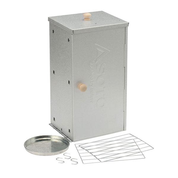 使いやすく洗いやすい本体正面がフルオープン。大きな食材も自由にレイアウトできます。小さく畳めて持ち運びも簡単です。熱燻、温燻いずれも楽しめます。※熱源を使用する場合には、２バーナーまたは３バーナーが必要です。製品サイズ(WxDxH)幅222...