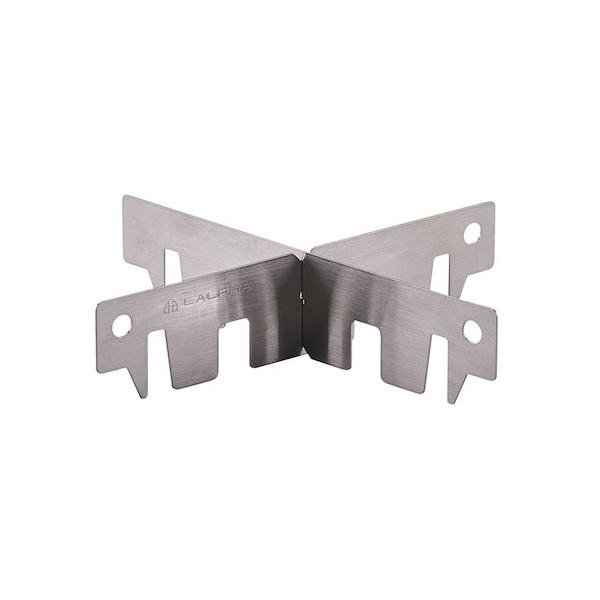 美しいヘアーラインで仕上げたアルコールストーブ用マルチ五徳サイズ：本体132mmx33mm（厚さ0.8mm）、ケース／140mmx50mm材質：本体／ステンレス、収納ケース／ナイロン重量：49gMADE IN JAPAN【爆買】