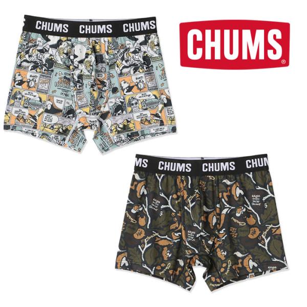 チャムス チャムスパターンボクサーズ CH09-1339 メンズ/男性用 アンダーウェア CHUMS Pattern Boxers 【返品交換不可】2026年秋冬