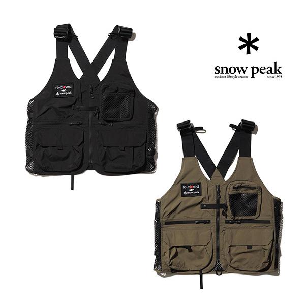 トーンドトラウト　スノーピーク　フィッシングベスト　TT 2410 VT02 snow peak（スノーピーク） Toned Trout Camp Vest TT2410-VT02 ユニ