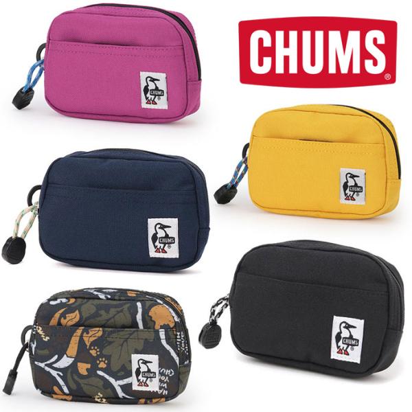 チャムス リサイクルデュアルソフトケース CH60-3987  ポーチ Recycle Dual Soft Case