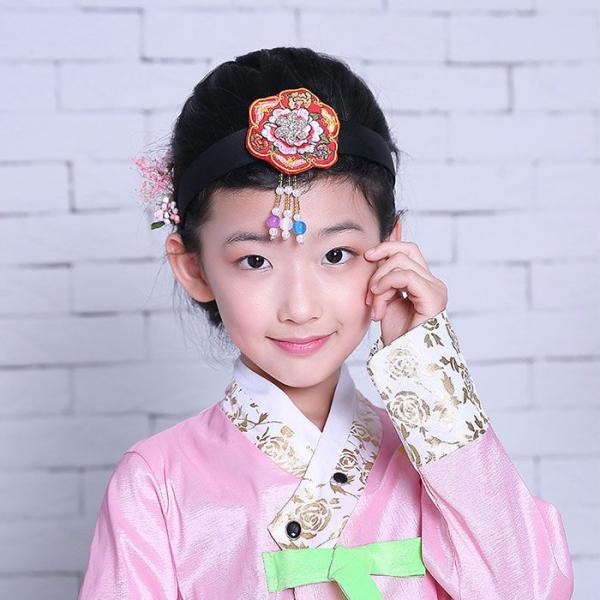 チマチョゴリ　韓国民族衣装　髪飾り付き komudoristore_c310062169947824