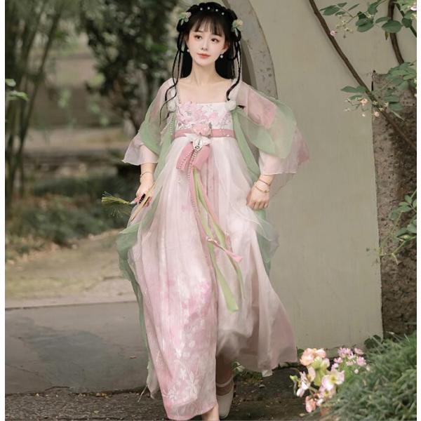 古風 ゴスロリ レディース ドレス 中華風 仙女風 撮影 JSK かわ コスプレ