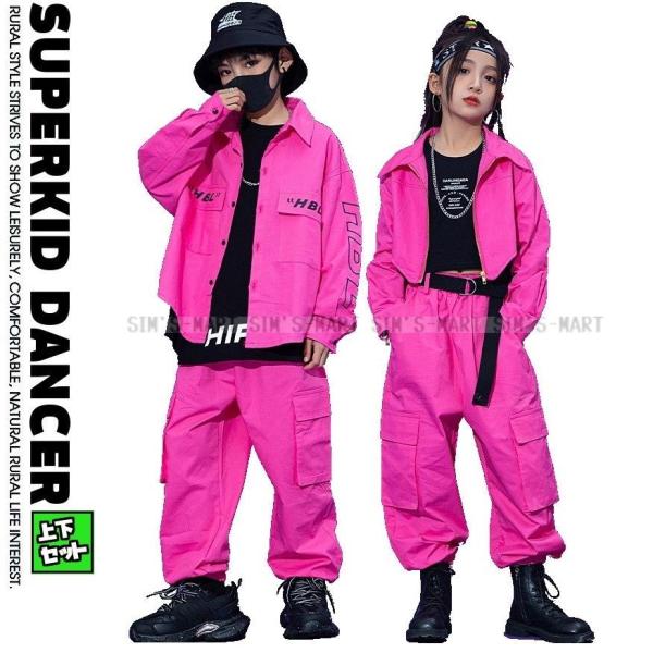 キッズダンス衣装 セットアップ ヒップホップ ファッション ダンス衣装