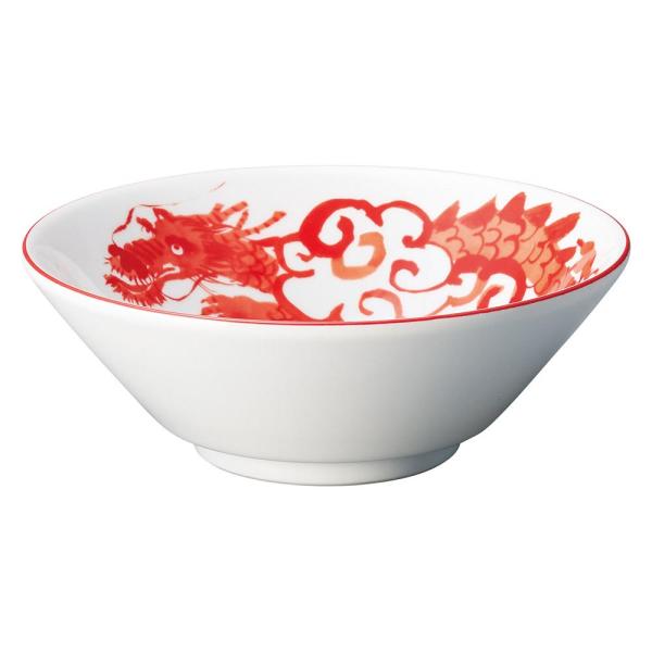 イングレーズ赤龍（強化磁器） 切立6.3丼【ラーメン丼 どんぶり 業務用 日本製】