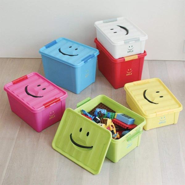 収納ケース 収納ボックス プラスチック ふた付き 押入れ収納 衣類収納 クリアボックス おもちゃ箱 ボックス ポリプロピレン スマイルボックス Lサイズ Buyee Buyee 日本の通販商品 オークションの代理入札 代理購入