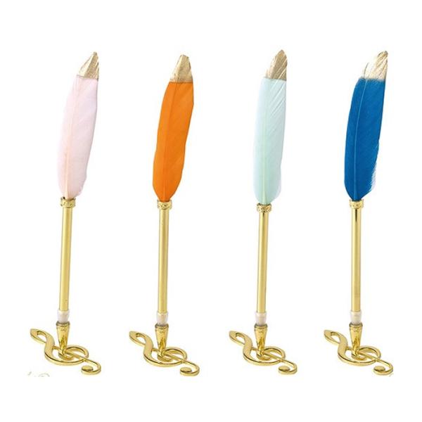 ペン ボールペン 羽根ペン 羽ペン 羽根ペン ペンスタンドセットミニ Tip Gold ゴージャス かわいい フェザーペン はねペン 受付ペン 結婚式 Buyee Buyee 일본 통신 판매 상품 옥션의 대리 입찰 대리 구매 서비스