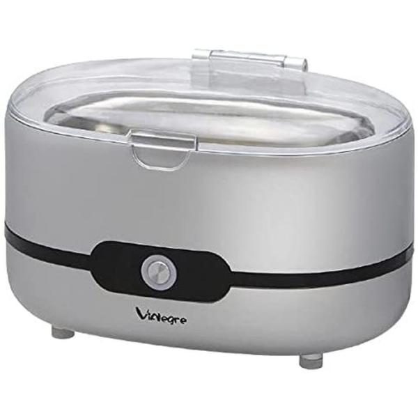 超音波洗浄器 家庭用 メガネ 眼鏡 時計バンド アクセサリー ネックレス ビアレグレ VD-UC50A-SV