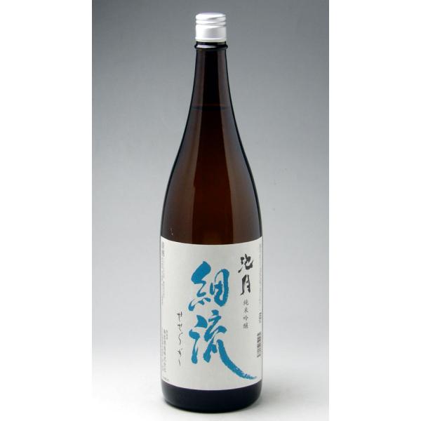 中能登町・鳥屋酒造　池月 純米吟醸酒 細流（せせらぎ） 1800ml