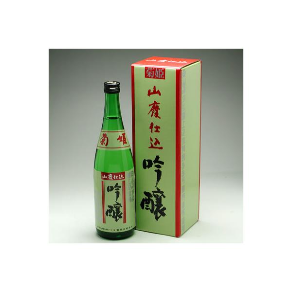 石川県の地酒　菊姫 山廃吟醸原酒 720ml