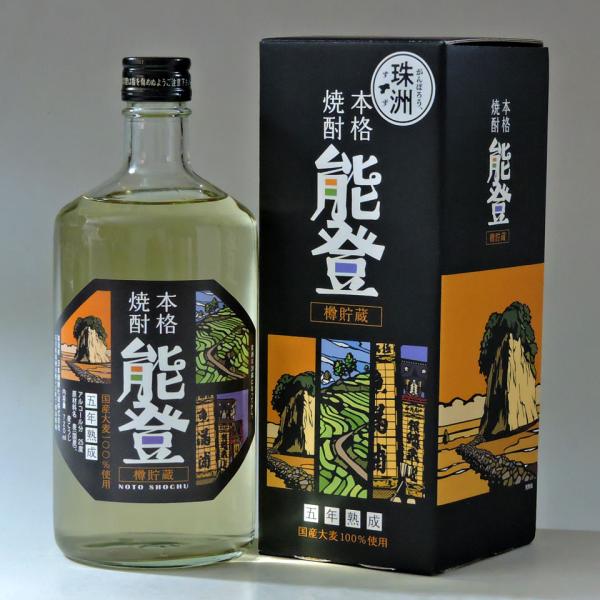 奥能登本格麦焼酎 5年熟成 能登 25度 720ml