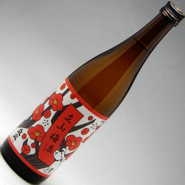 日本酒がベース　立山梅酒 720ml
