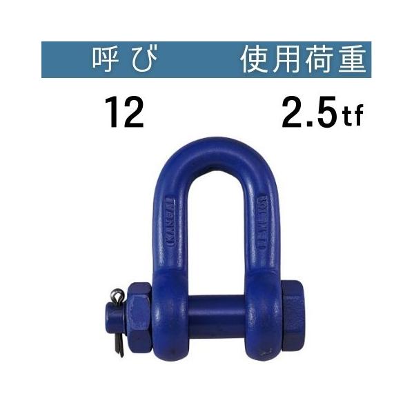 超強力シャックルSB 呼び：12 使用荷重[tf]：2.5 SBシャックル コンドーテック
