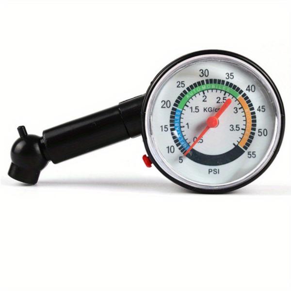 □□□　商品概要　□□□圧力ポートをタイヤバルブに合わせるだけで、ポインターが所定の位置に固定されてタイヤの空気圧を記録できます。ダイヤルのリセットボタンを押すと、針が始点に戻ります。