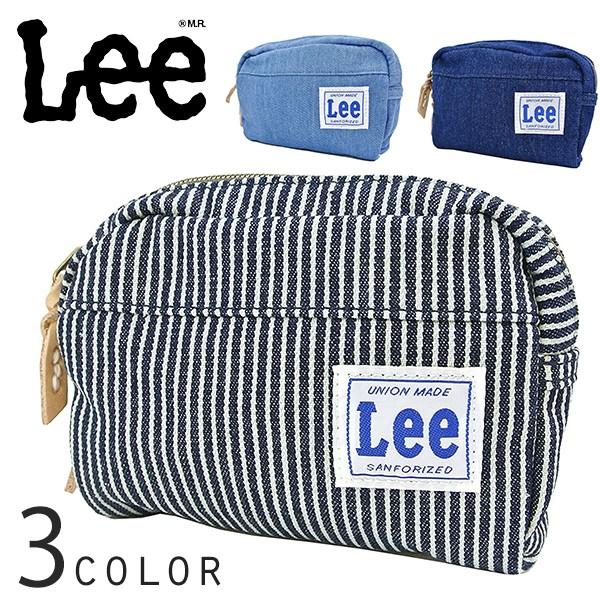 リー Lee デニム Wファスナーポーチ 小物入れ 化粧ポーチ 男女兼用 バック ファッションポーチ L こねこネット 通販 Yahoo ショッピング