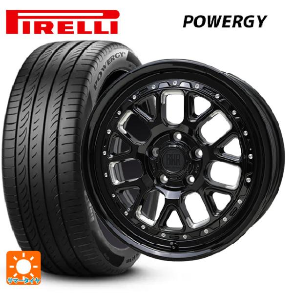 送料無料 サマータイヤホイール 4本セット 215/45R17 91W XL ピレリ パワジー 正規品 ホットスタッフ バークレイハードロック ヒュー