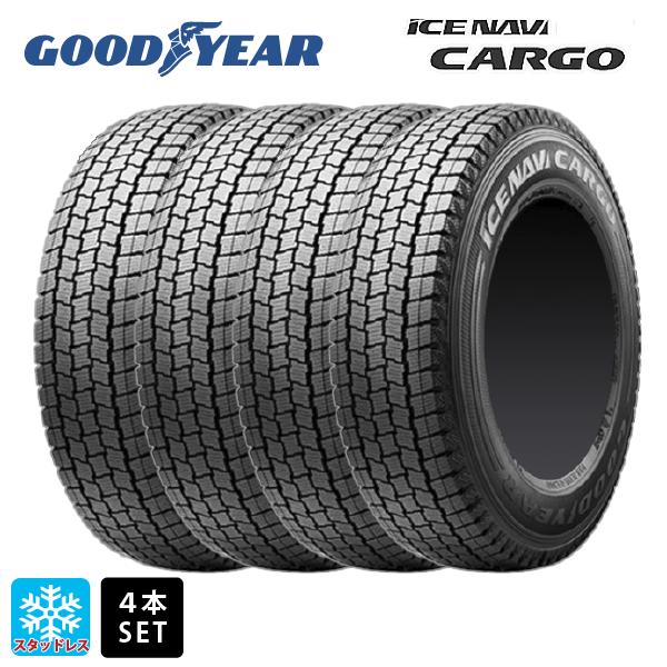 ☆送料込☆バリ溝☆グッドイヤー アイスナビ カーゴ 195/80R15 4本 グッドイヤー 送料無料 国産 冬タイヤ 新品 4本 ICENAVI CARGO