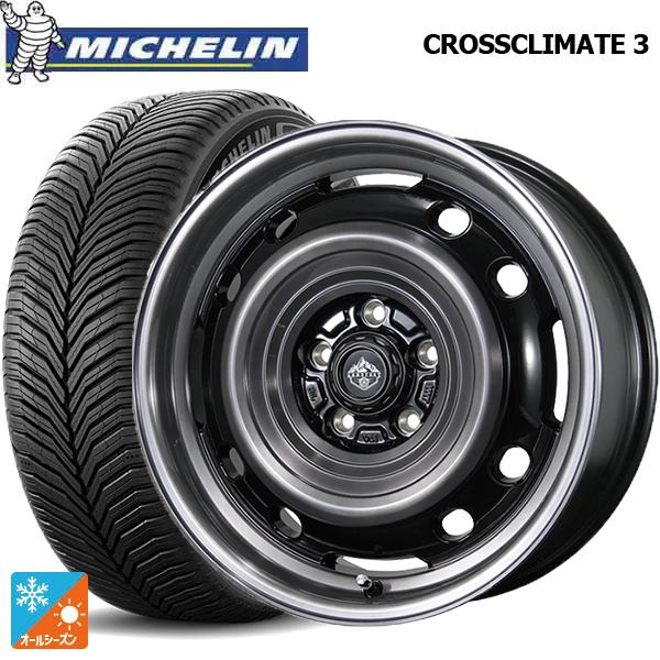 CROSSCLIMATE 送料無料 オールシーズンタイヤホイール 4本セット 205