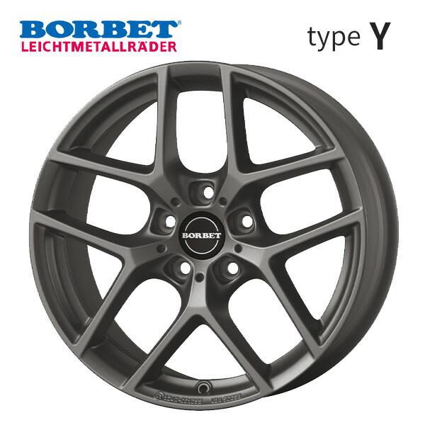 ティーエーエス ボルベット タイプ Y チタンマット 17×7.5 +37 5/120  
