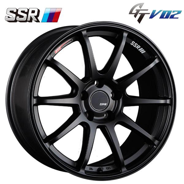 SSR タナベ SSR GT V02 フラットブラック 17×7 +50 5/114.3 新品 