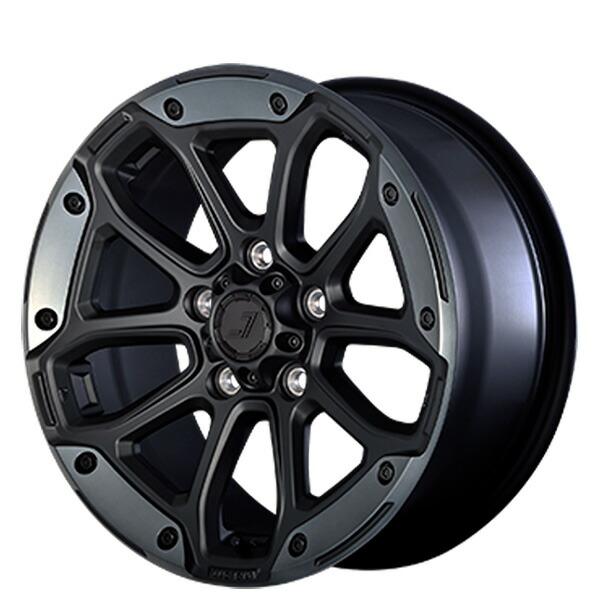 ジェップセン MJCR216 フラットブラック/TMC 17×8 +41 5/127 71.5新品