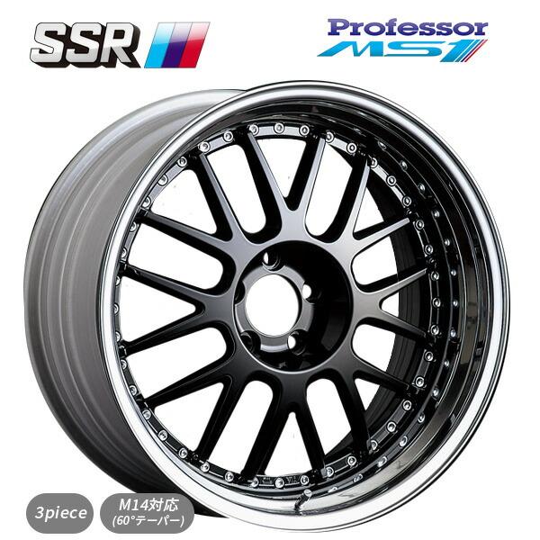 SSR タナベ プロフェッサー MS1 ブラック 18×9.5 5/100 新品ホイール1 