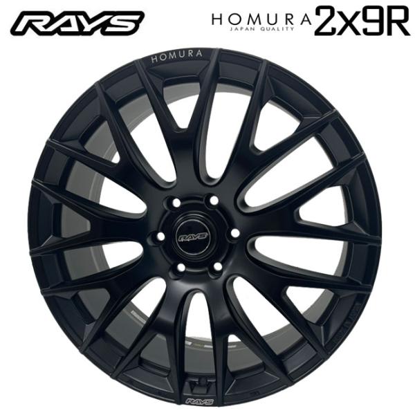 RAYS レイズ ホムラ 2X9R BOJ 22×10 +55 6/139.7 106.1新品ホイール1本