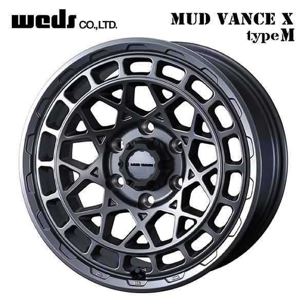 WEDS（ウェッズ） マッドヴァンス X タイプM マットガンメタ 18×9 +50