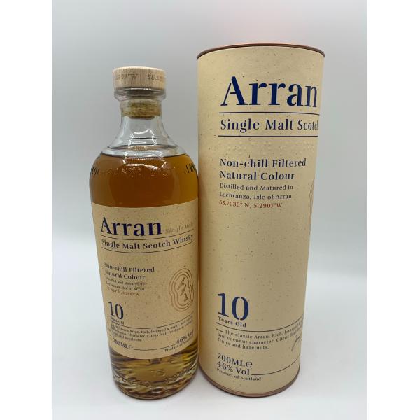 Arran Malt 10年 シングルモルトウイスキー アラン モルト 10年 46% 700ml 箱付 シングルモルト スコッチ