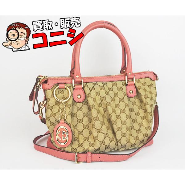 神戸の質屋】【GUCCI/グッチ】ショルダーバッグ 2way 247902 GG 
